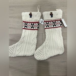 Brand new  polo bear stocking